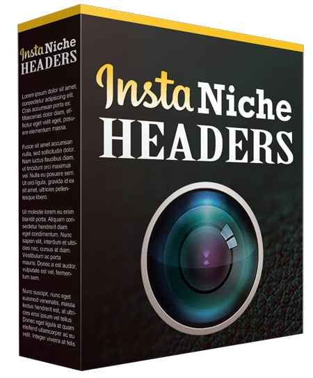 Insta Niche Headers Graphic,Insta Niche Headers plr