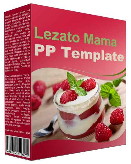 Lezato Mama Multipurpose Powerpoint Template