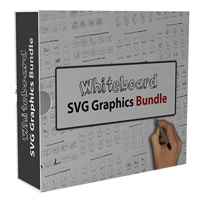 Whiteboard SVG Graphics Bundle