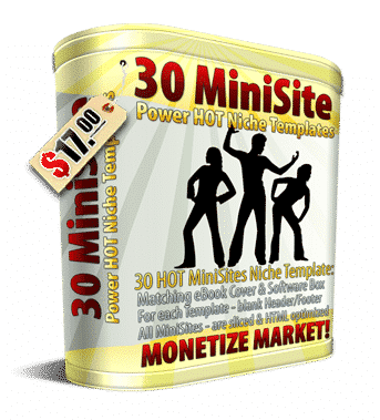 30 MiniSite Templates