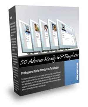 50 Adsense Ready WordPress Templates