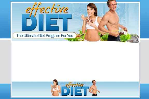 Effective Diet Template