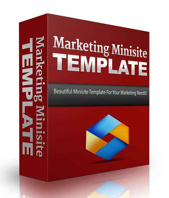 Marketing Minisite Template 3