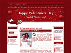 Hearts-N-Chocs – WP Theme