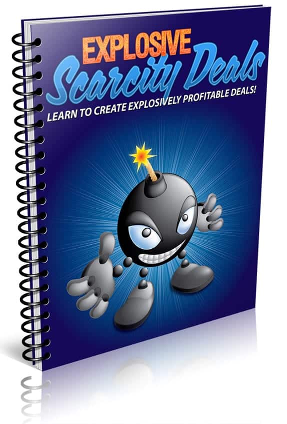 Explosive Scarcity Deals PLR eBook,Explosive Scarcity Deals PLR plr