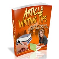 Article Writing Tips