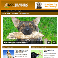 Dog Training PLR Blog