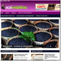 Weight Loss Acai PLR Blog