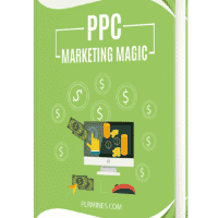 PPC Marketing Magic eBook cover design.