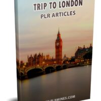 Trip to London PLR Articles book cover image.