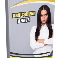 Book cover with title 'Abolishing Anger' and serious woman.