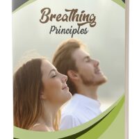 Book cover showing two people practicing breathing exercises.