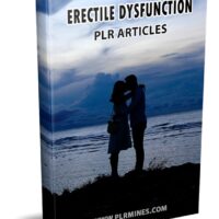 Ebook cover about erectile dysfunction, couple silhouetted at sunset.