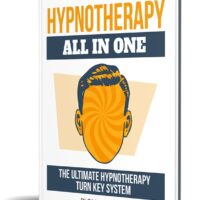 Hypnotherapy All In One book cover illustration.