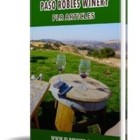 Wine glasses on rustic table overlooking Paso Robles hills.