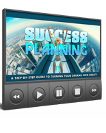 Success Planning eBook cover on digital display.