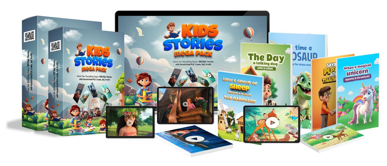 Kids Stories Mega Pack