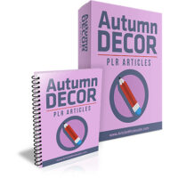 autumn decor plr articles