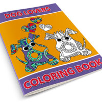 dog lovers coloring book