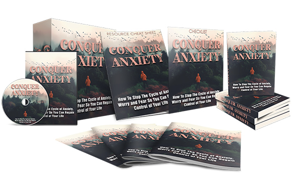 Conquer Anxiety Upgrade Package,conquer anxiety and depression,conquering anxiety book,conquer social anxiety,conquer performance anxiety