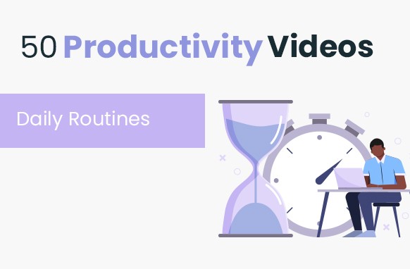 50 Productivity Videos – Daily Routines,Daily Routines,daily routines worksheet,daily routines worksheet pdf,daily routines flashcards