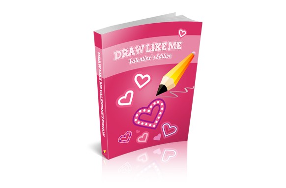 Draw Like Me - How To Draw A Valentine,how to draw a valentine,how to draw a valentine heart,how to draw a valentine card,how to draw a valentine's picture